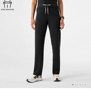 XXL NWT Figs Black Livingston Pants